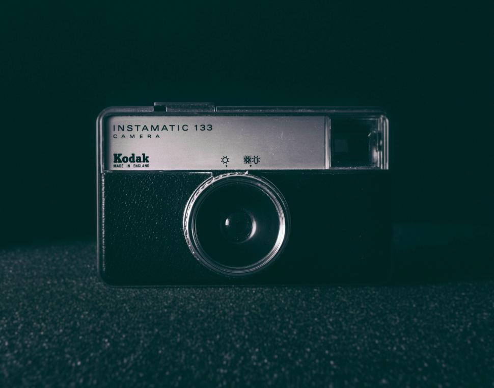 Free Image of Vintage Kodak Instamatic 133 Camera 
