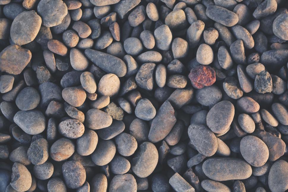 Free Image of Pebbles texture on the ground 