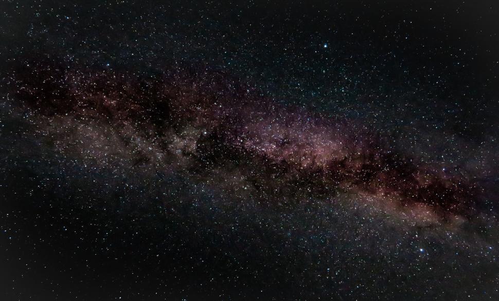 Free Image of Starry night sky full of stars 