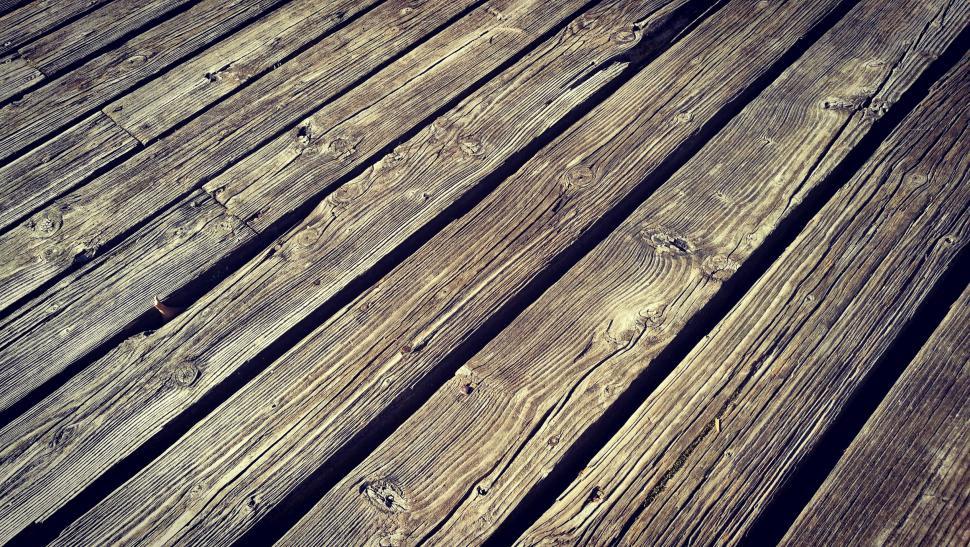 Free Image of Diagonal wooden planks pattern 