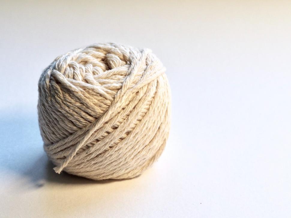 Free Image of Close-up of a ball of yarn 