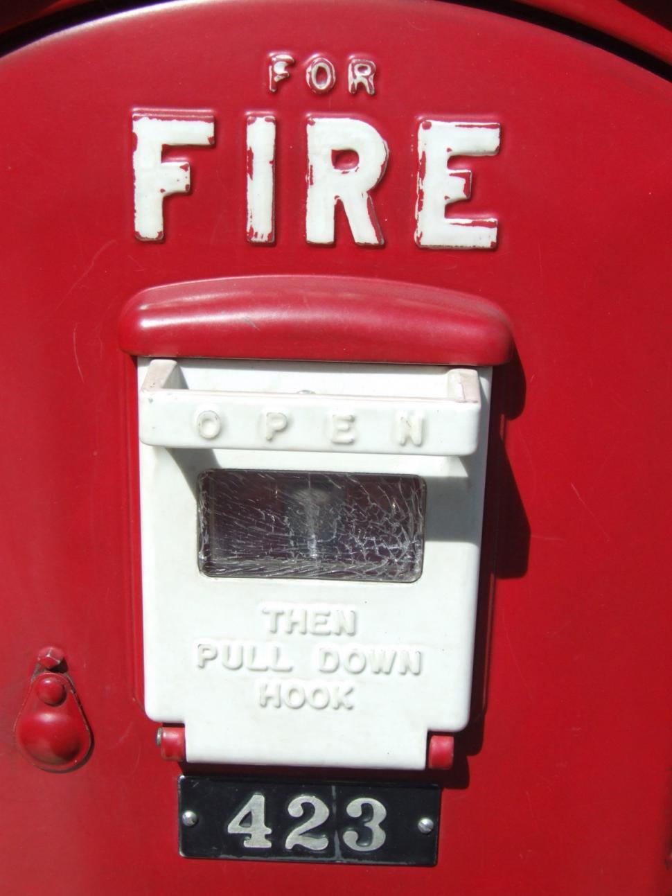 Free Image of Fire Alarm Pull Box 