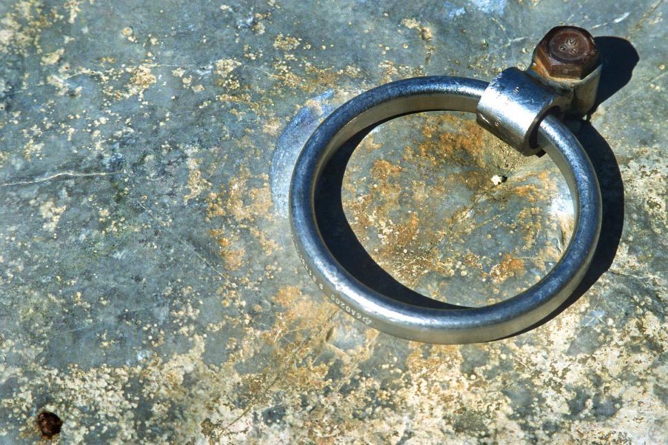Free Image of Metal ring at the docks 