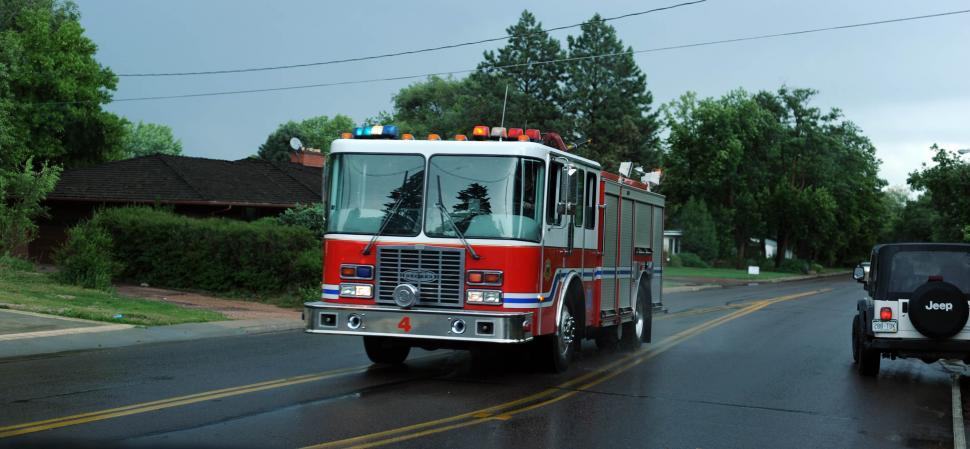 Free Image of Fire truck 