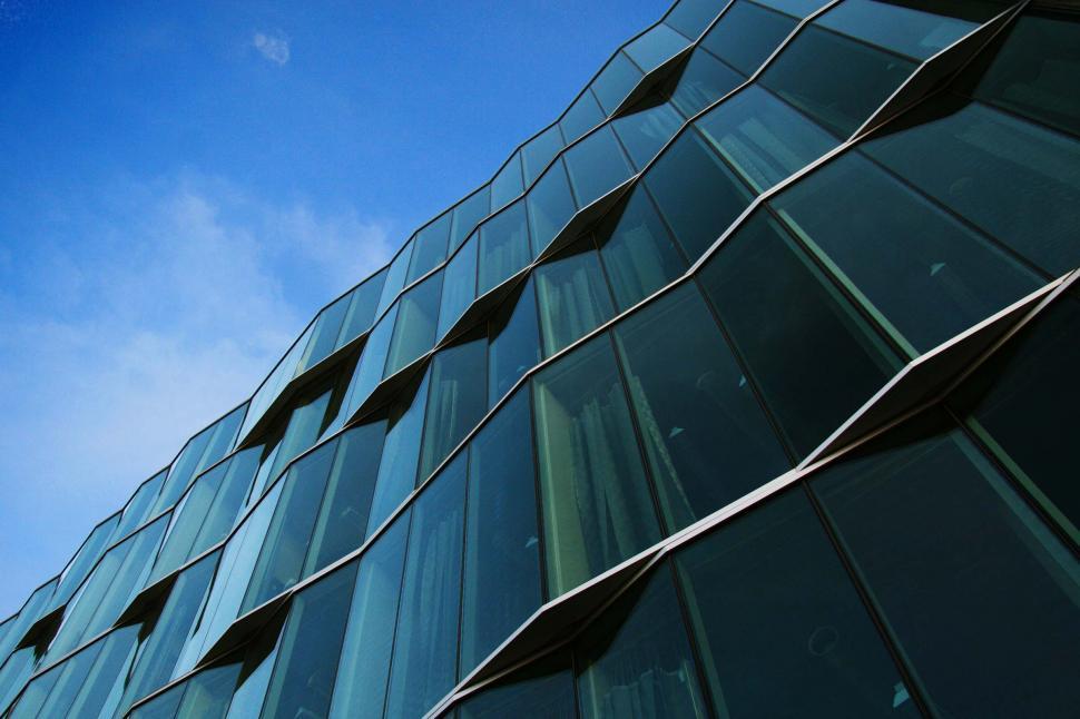 Download Free Stock Photo of Glass facade 