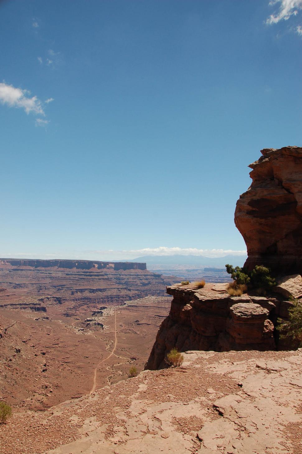 Free Image of Canyon view 