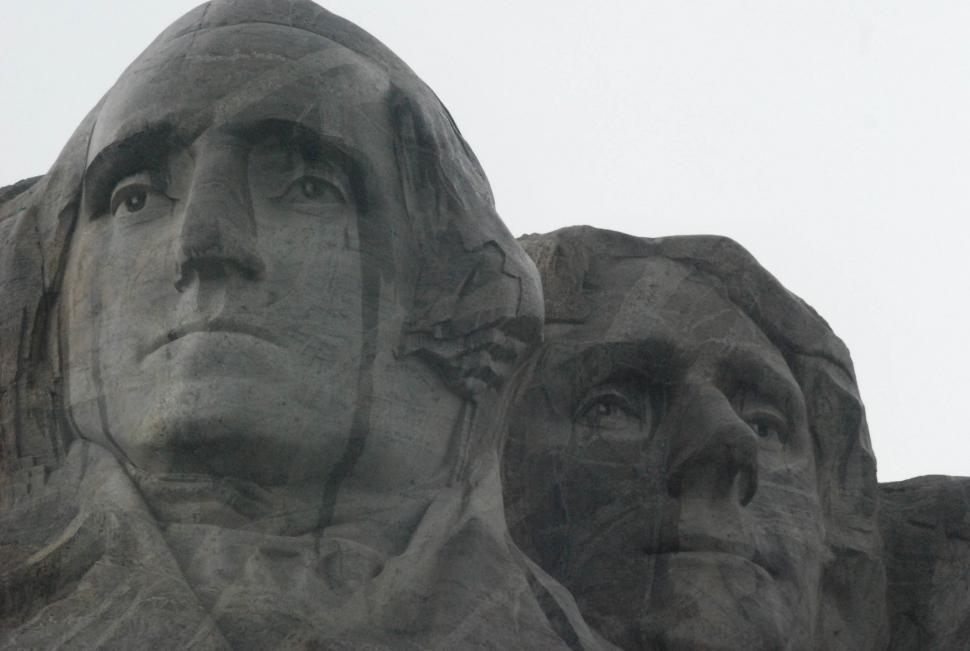 Free Image of George Washington and Thomas Jefferson 