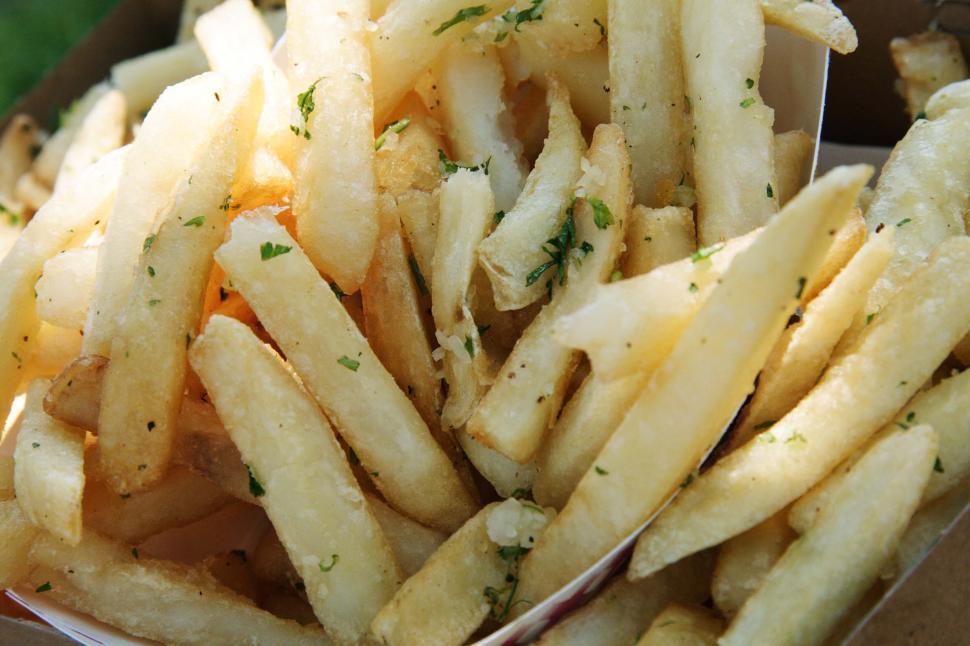 Free Image of Garlic fries 
