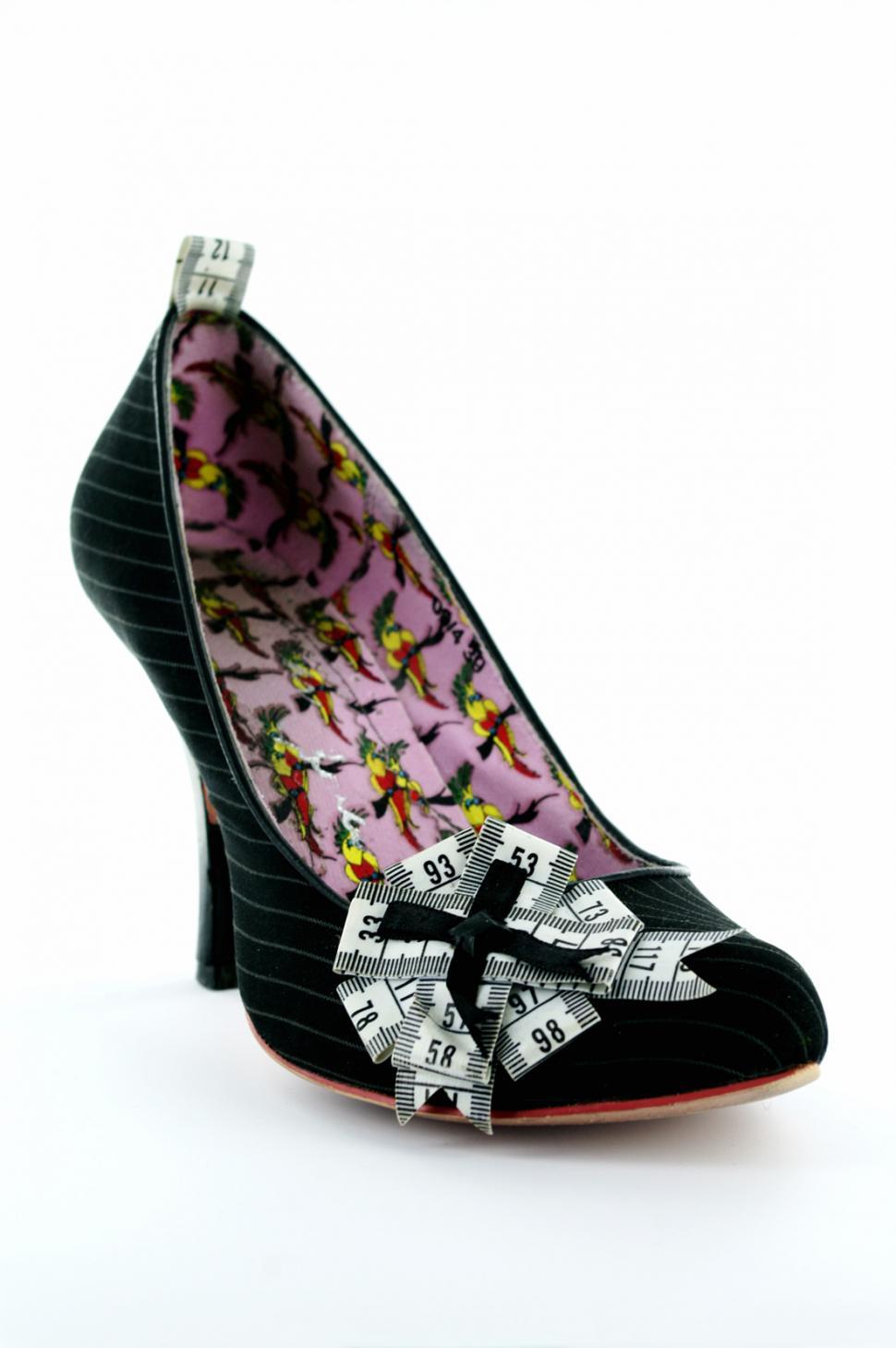 Free Image of Womens High Heel Shoe With Bow 