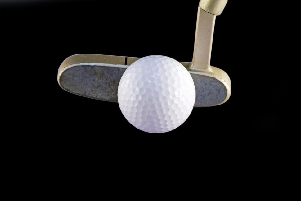 Free Image of Golf Club and Ball 