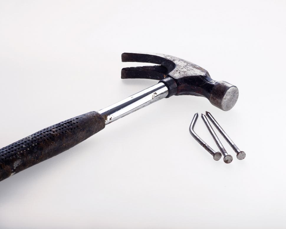 Free Image of Hammer and Nails 
