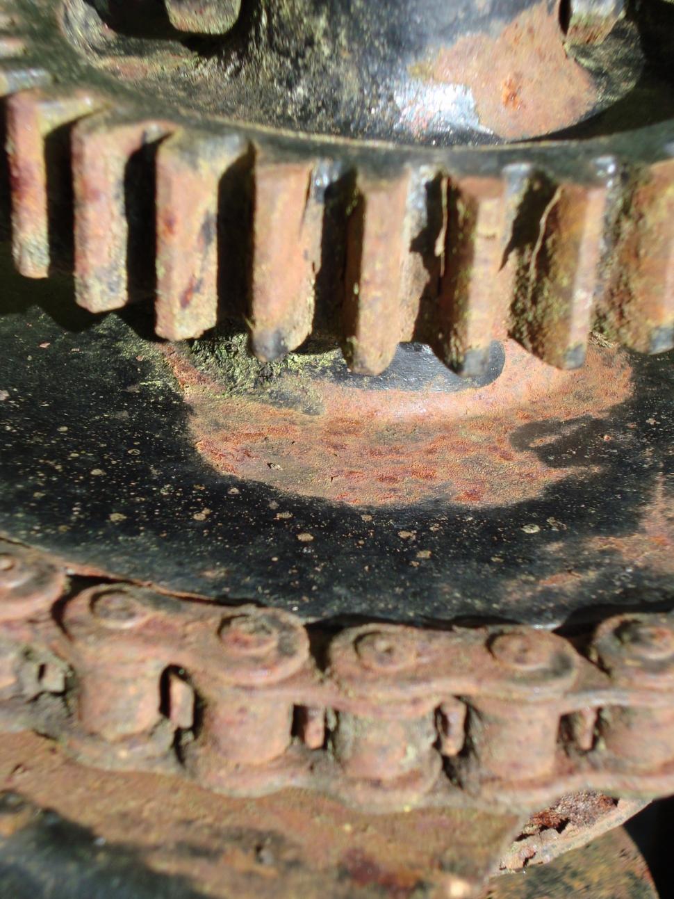 Free Image of Close Up of Rusted Metal Object 