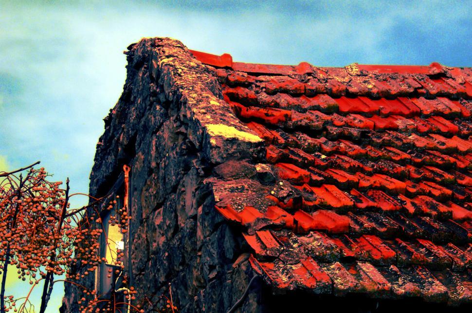Free Image of Old Roof  1 