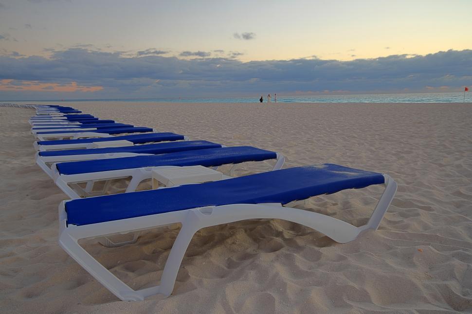 Free Image of Beach chairs 