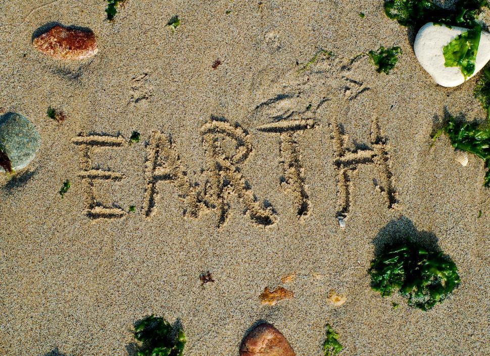 Free Image of sand stones and earth 