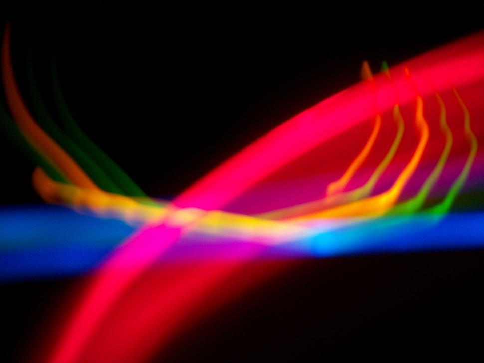 Free Image of Blurry Multicolored Object in Motion 