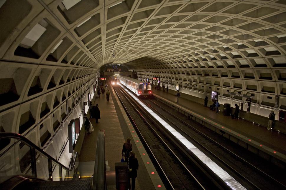Free Image of Washington DC Subway 