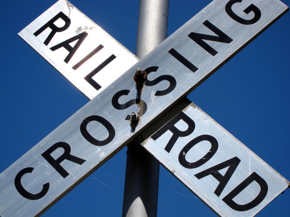 Free Image of rail road crossing 
