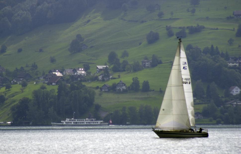Free Image of Lake Lucern Alps 