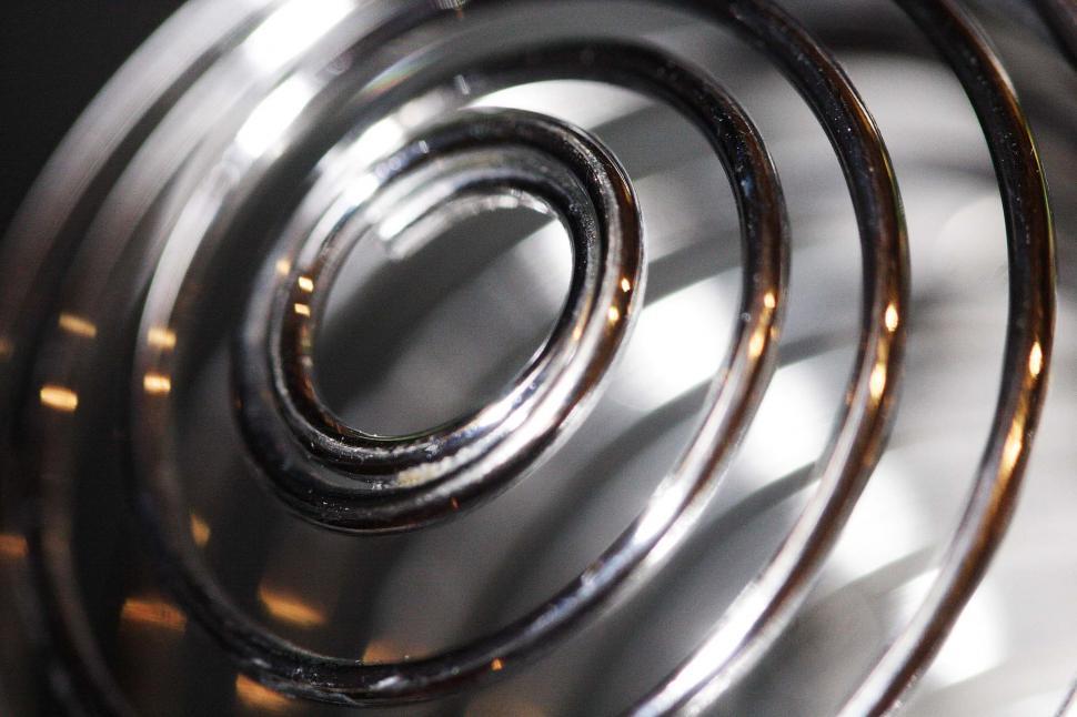 Free Image of Metal coil 