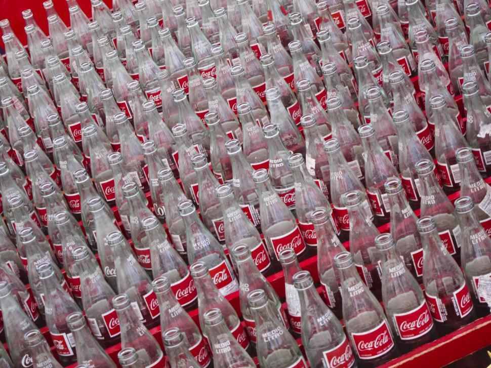 Free Image of Soda Bottles 