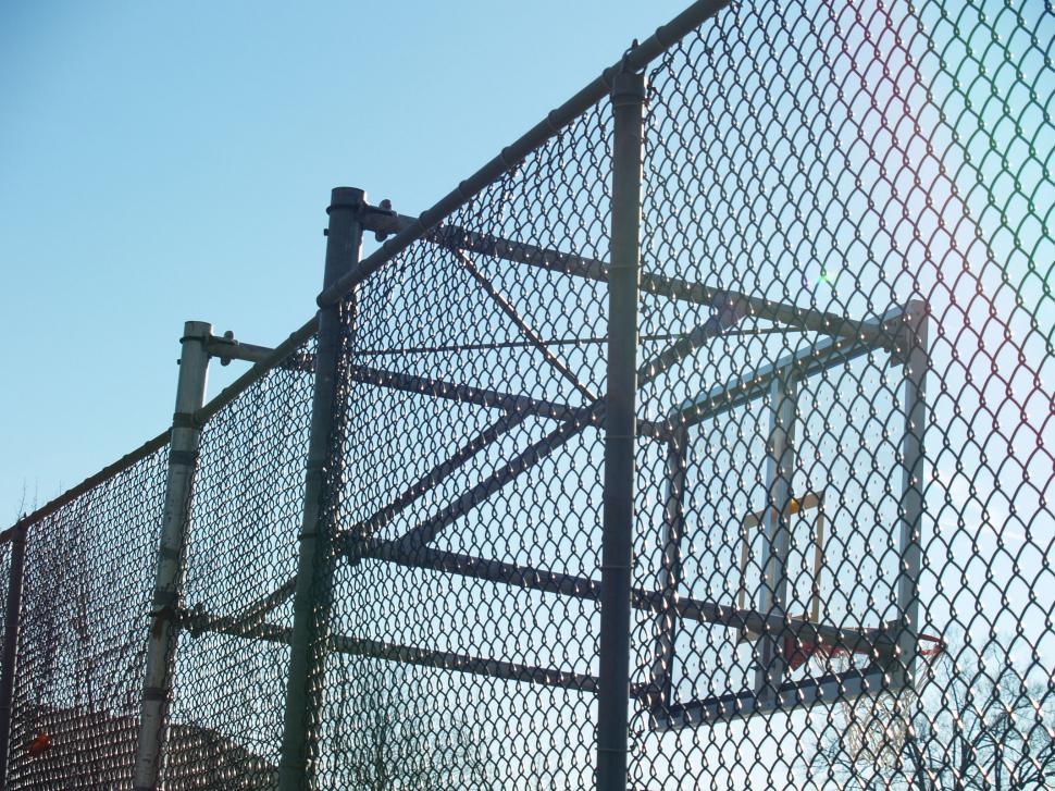 Free Image of Basketball cage 