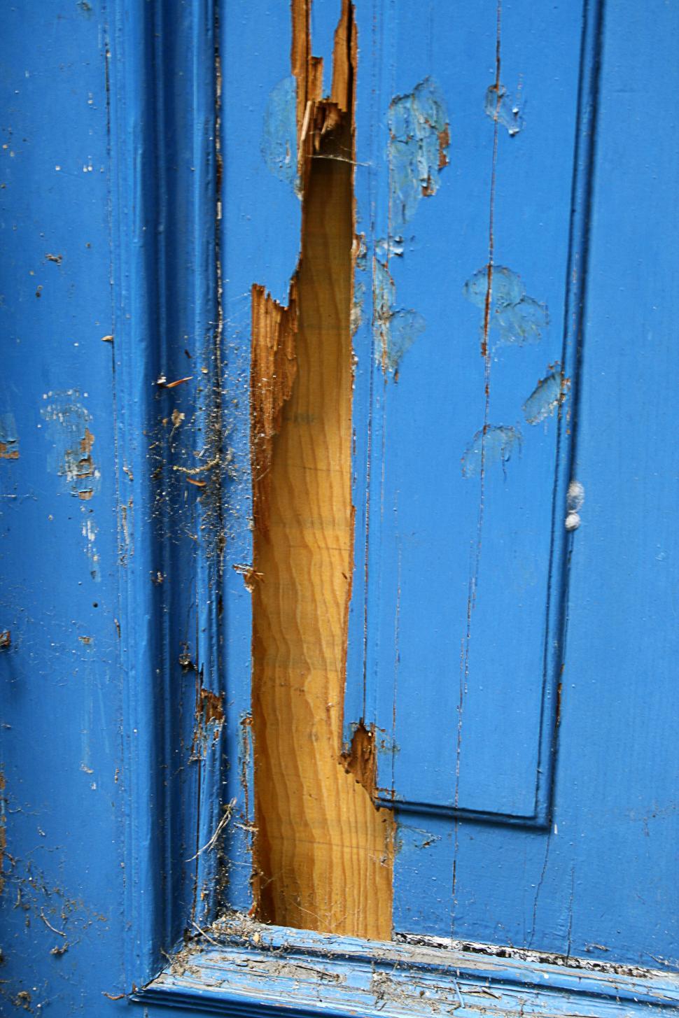 Free Image of blue door 