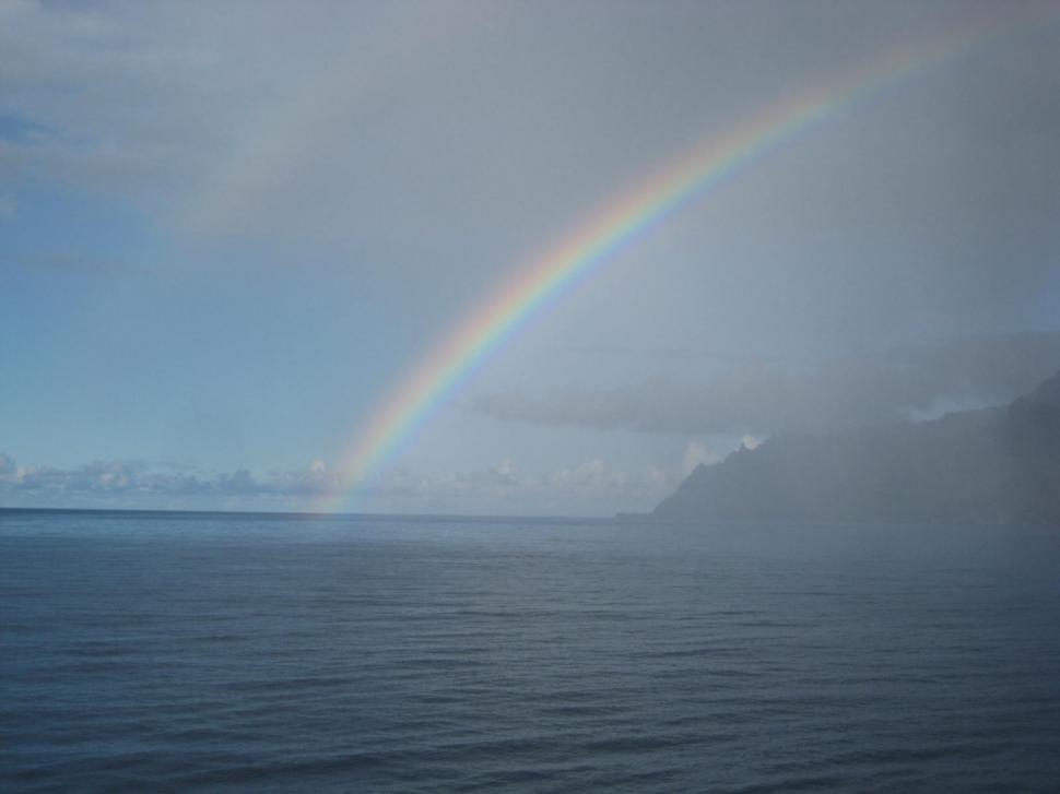 Free Image of Pacific coast rainbow 