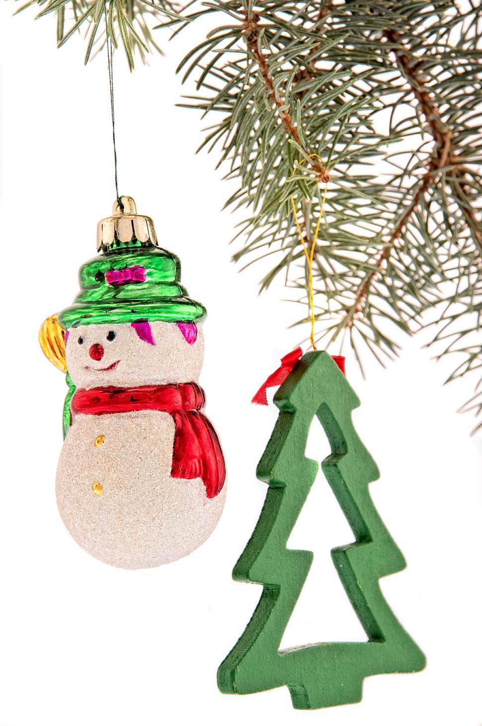 Free Image of Christmas Ornaments 