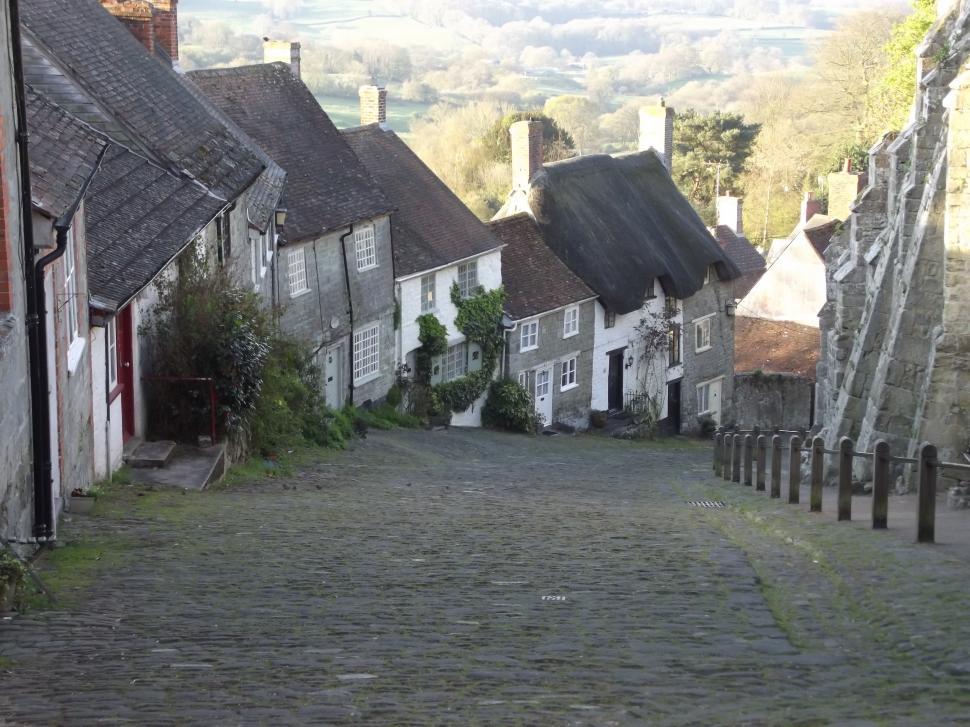 Free Image of Cobblestone Street in a Small Village 