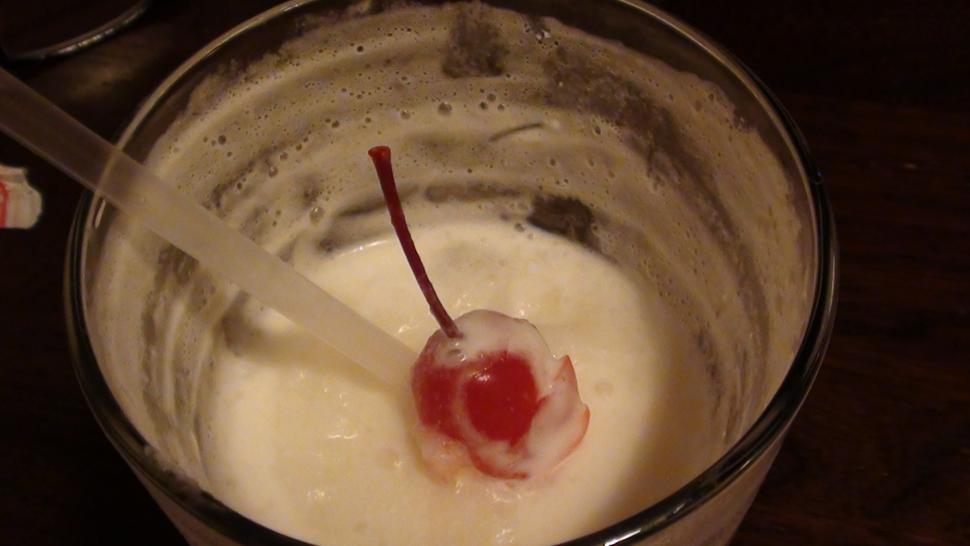Free Image of Pina Colada with Cherry 