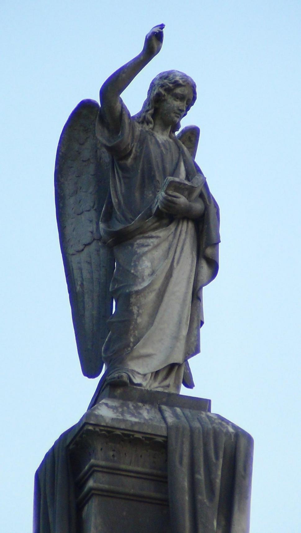 Free Image of Angel Watching Over 