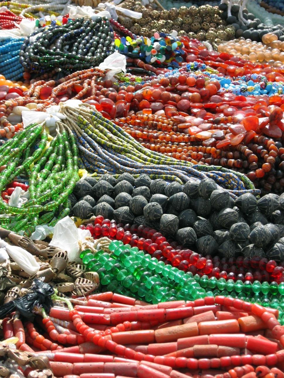 Free Image of Colorful Beads - Background 