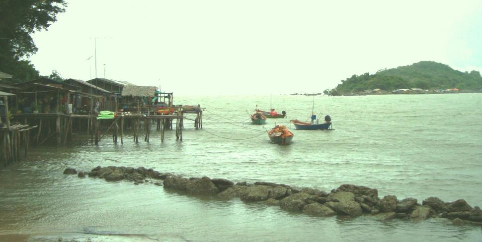 Free Image of Thai Fishing Village 