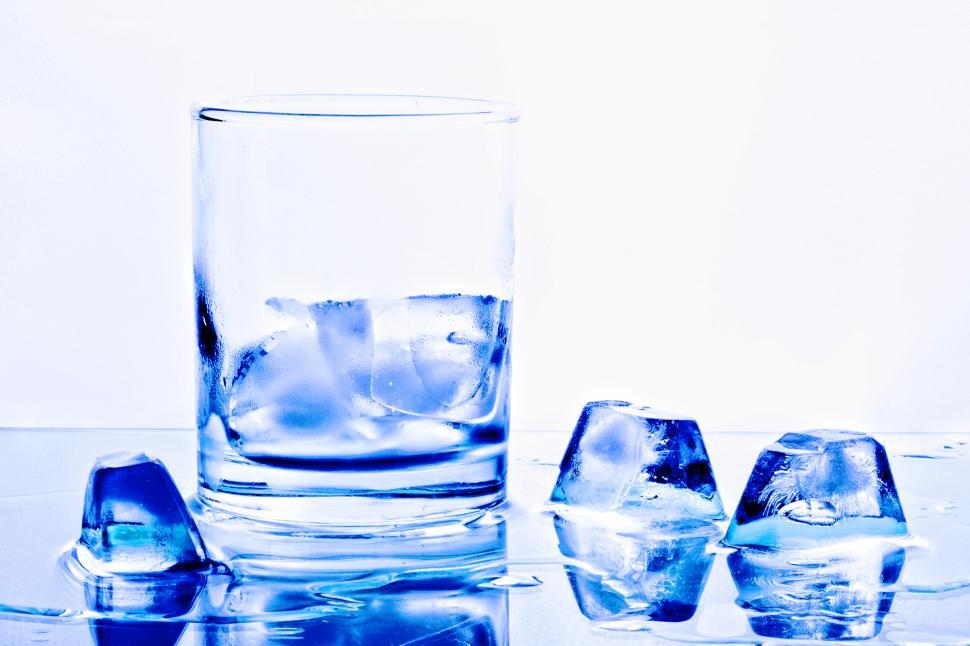 Free Image of Ice and Glass 