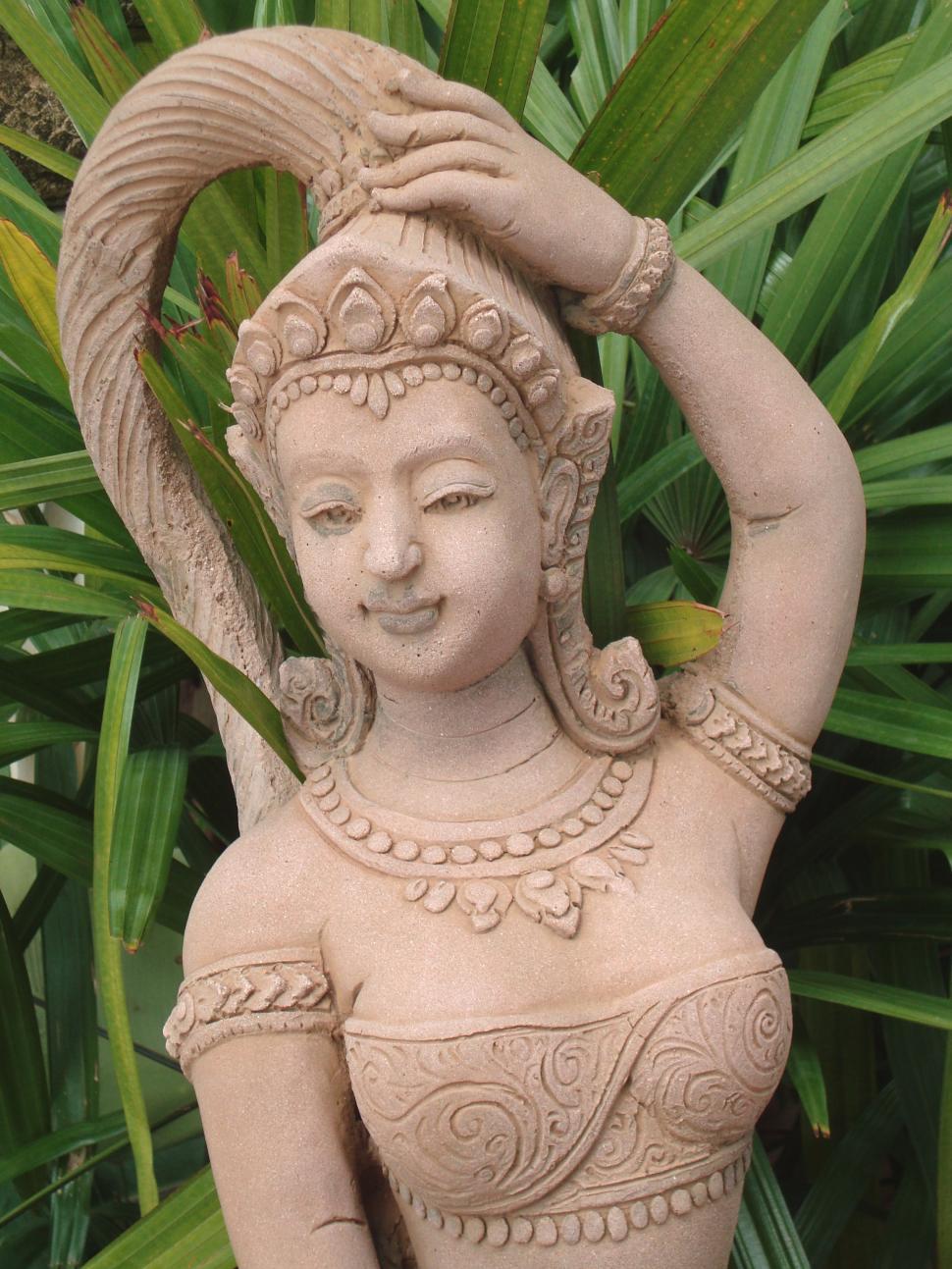 Free Image of Oriental Stone Sculptures 