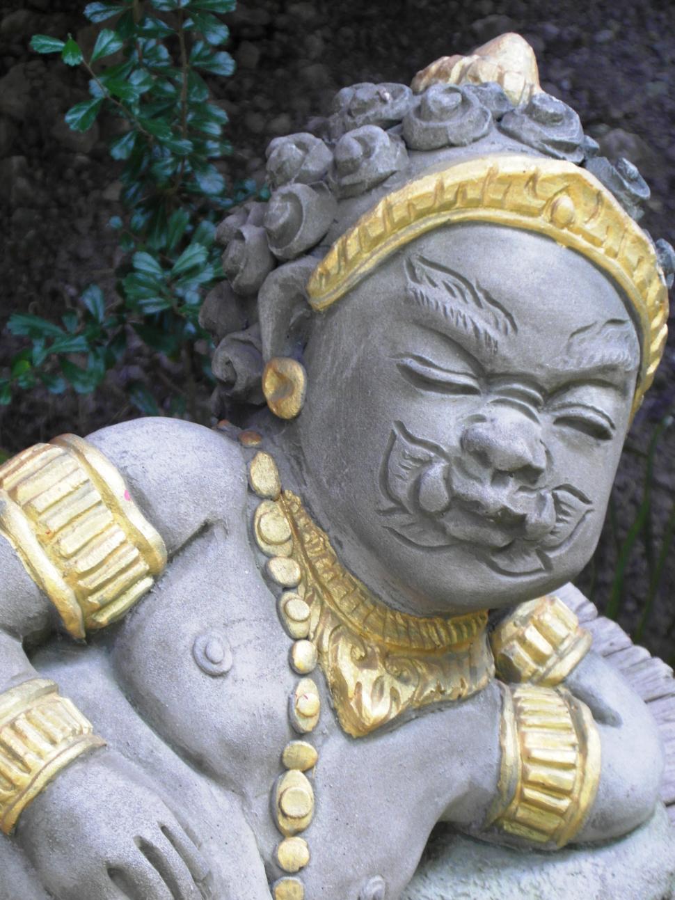 Free Image of Oriental Statue 