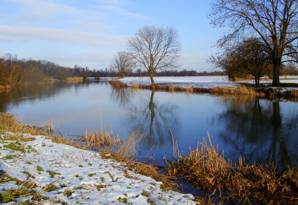Free Image of winter river 