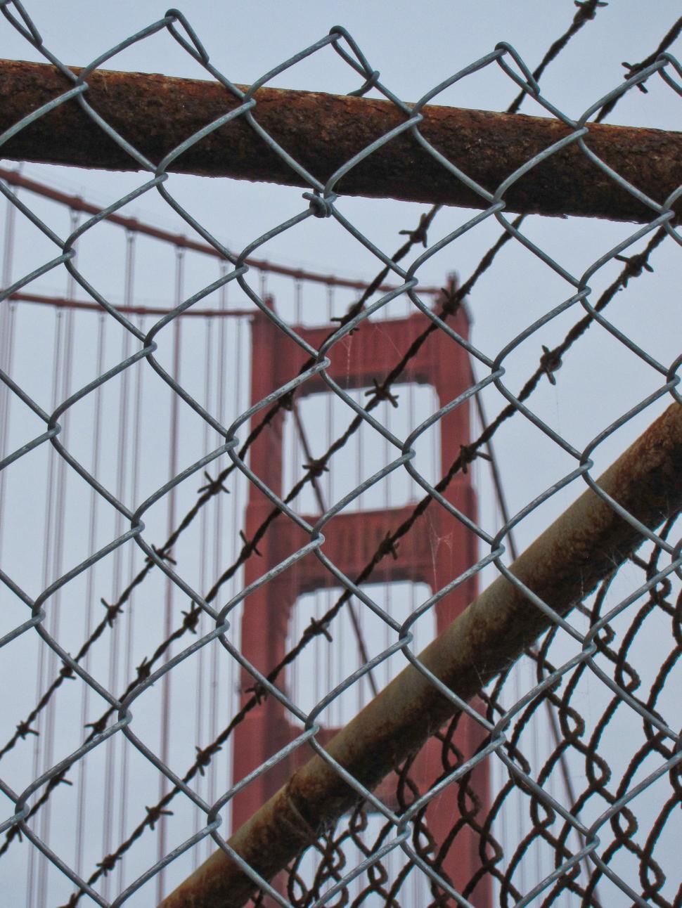 Free Image of Secure Golden Gate Bridge 