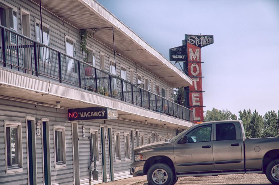 Free Image of Motel Parking 2 