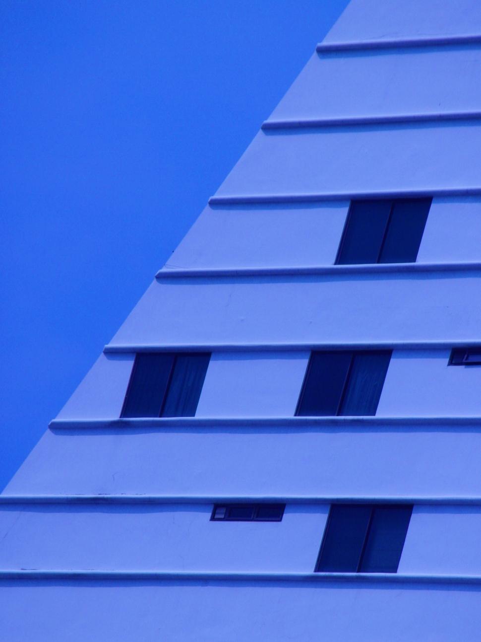 Free Image of Abstract Slanted Building 