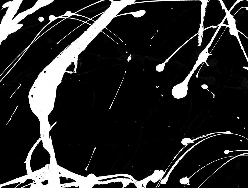Free Image of Abstract Paint Splats 