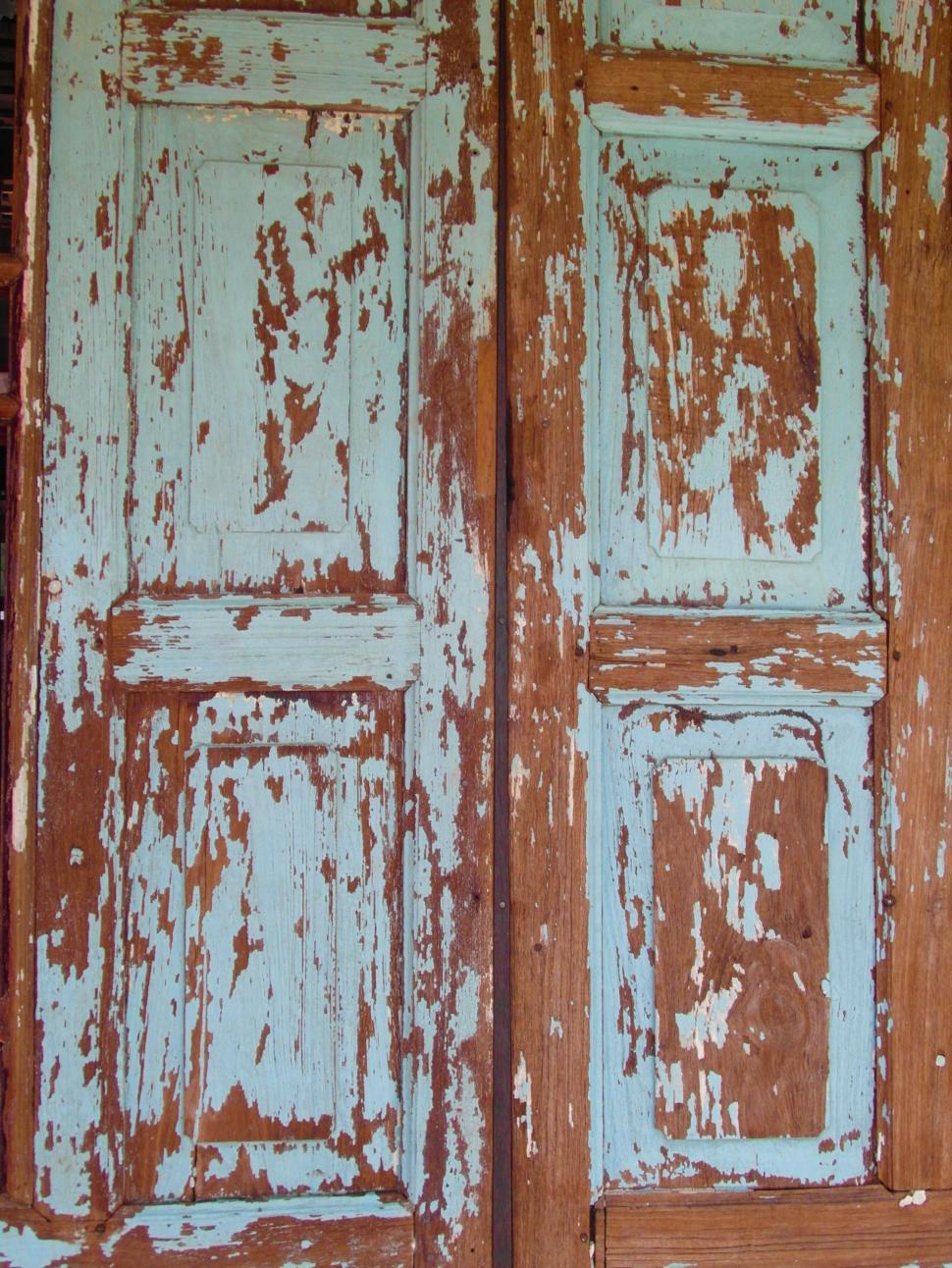 Free Image of Old Wooden Shutters 