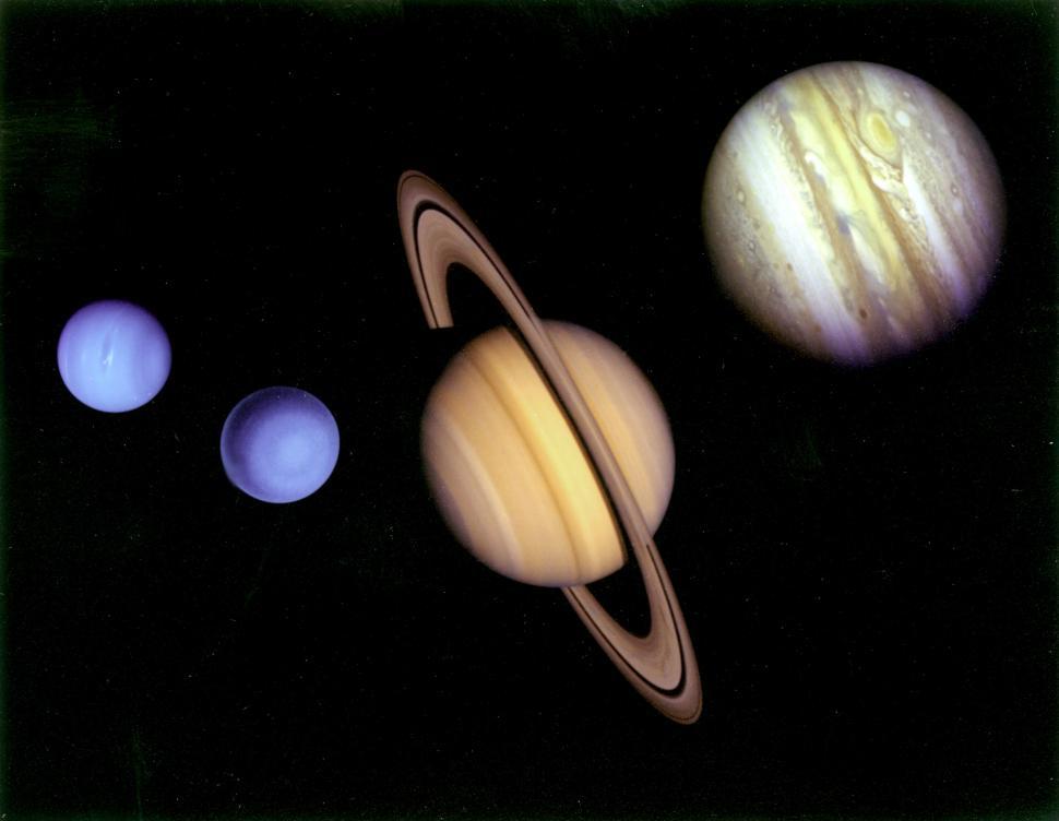 Free Image of Planets in the Solar System 