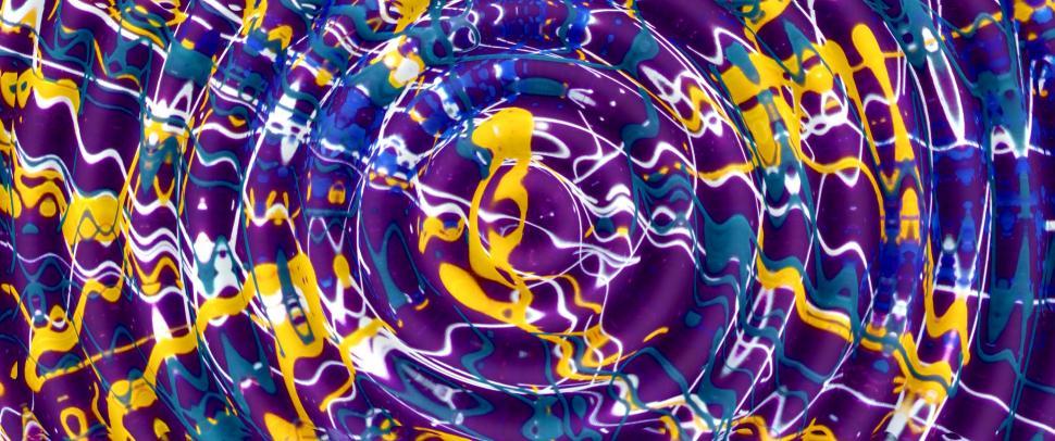 Free Image of Abstrct Paint Ripple Effect 