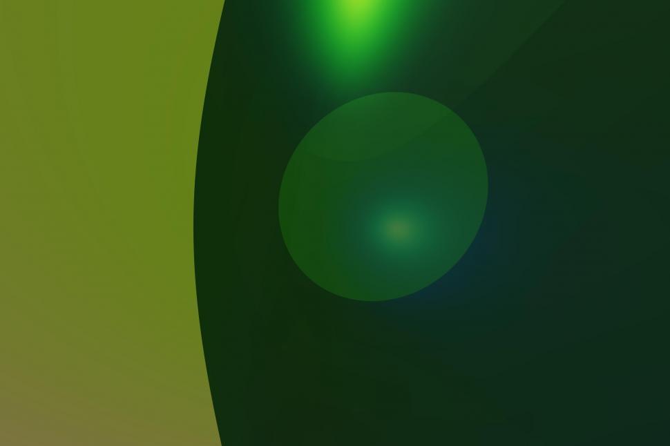 Free Image of Close Up of Green Object With Blurry Background 