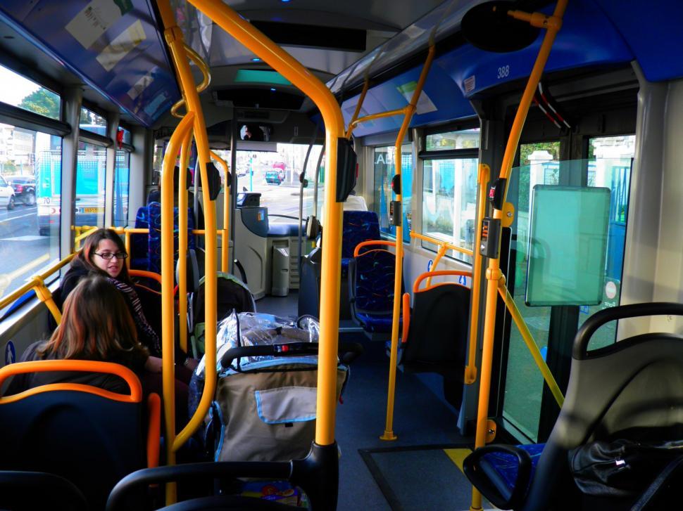 Free Image of Bus Interior 