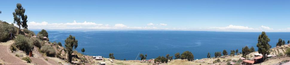 Free Image of Lake Titicaca Water view Panorama 