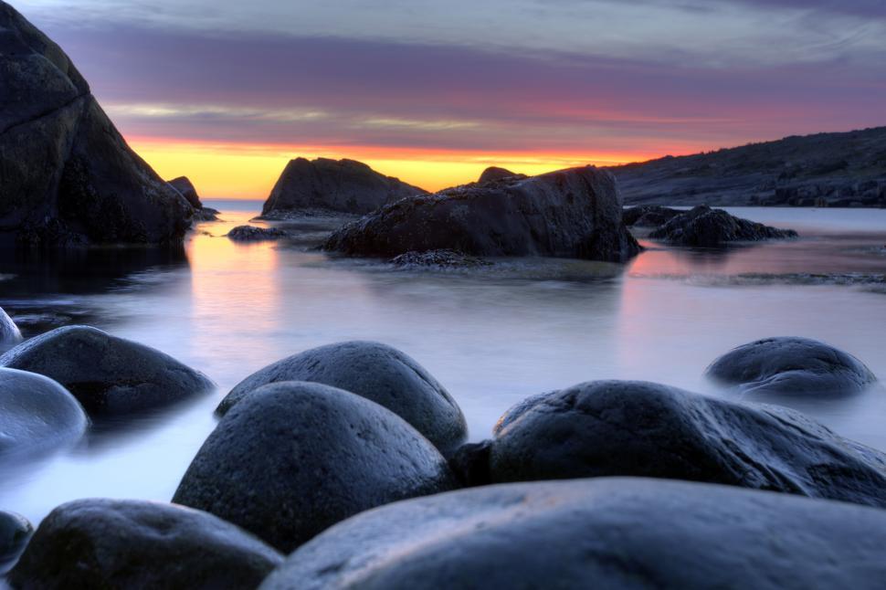 Free Image of Ocean Sunrise 
