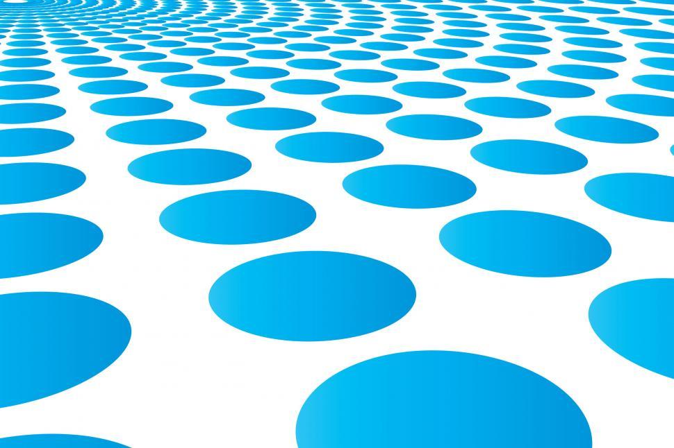 Free Image of Abstract Blue Dots Background 